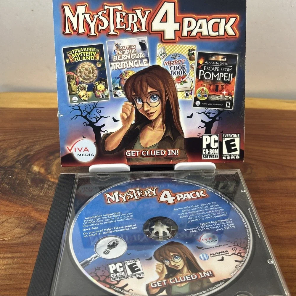 MYSTERY 4 PACK Video Game PC Viva Media